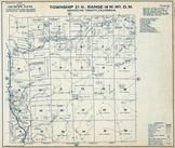 Township 21 N., Range 14 W., Dean Creek, Longvale Creek, Mendocino County 1954